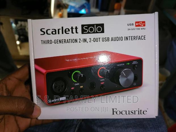 Focusrite Solo Studio - main view