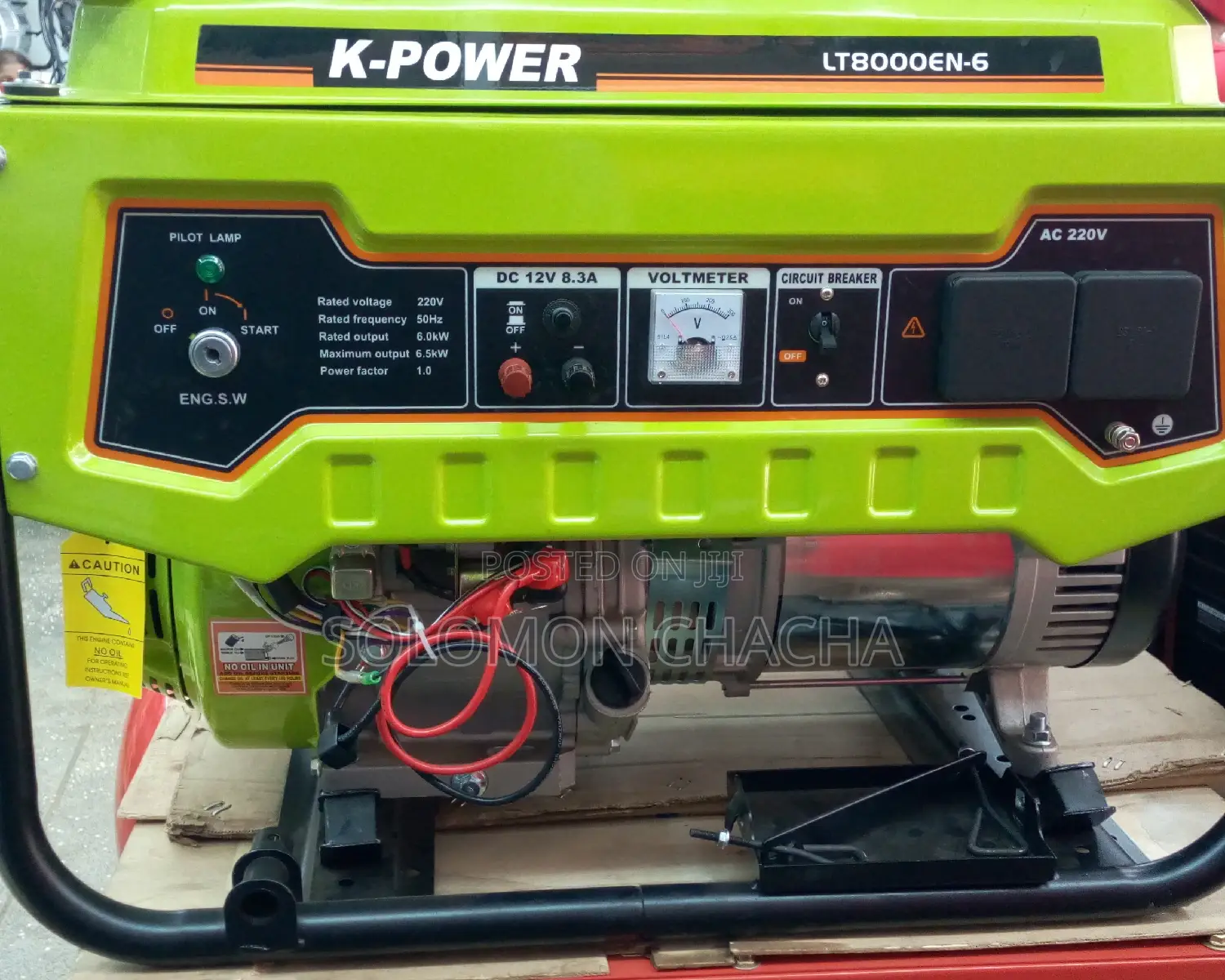 K-power Generator 6.0kva