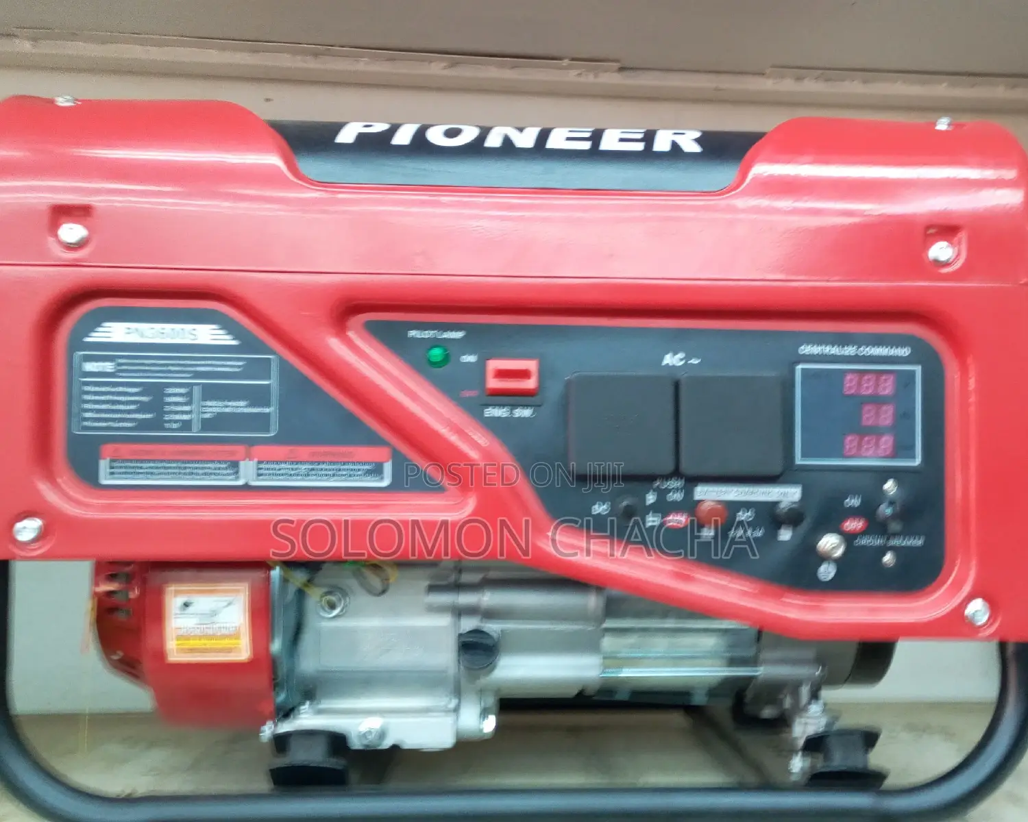 Pioneer 2.5kva Generator