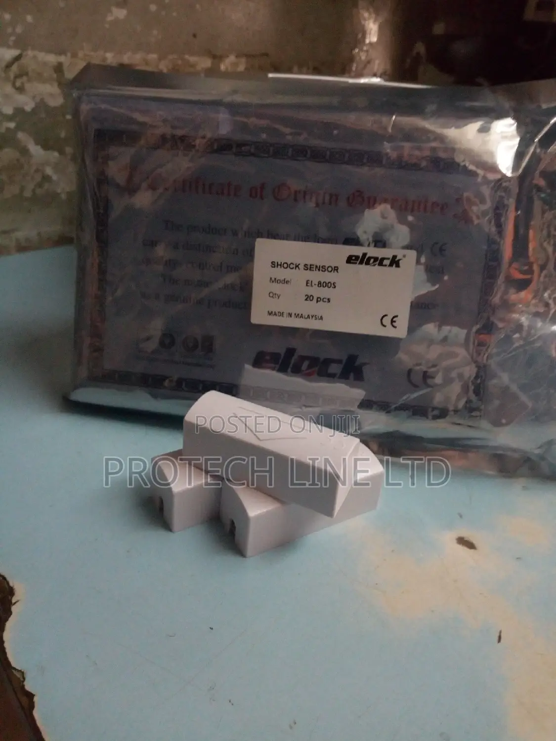 Security Alarm Window Vibration Sensors For Intruder Alarm