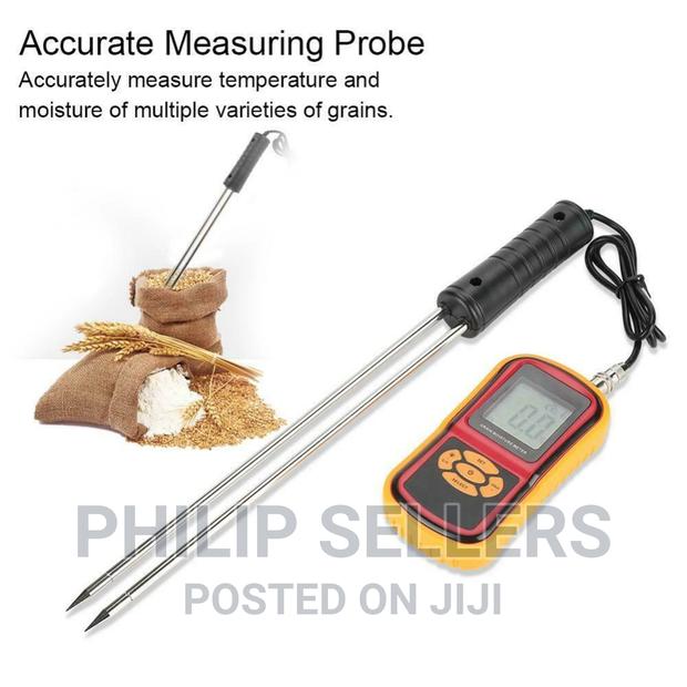 Portable Digital Grain Moisture Meter, Compact Rice Corn Whe - thumbnail 3