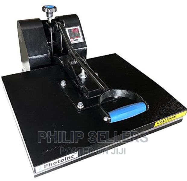 New Digital Heat Press Machine Flat Bed - main view