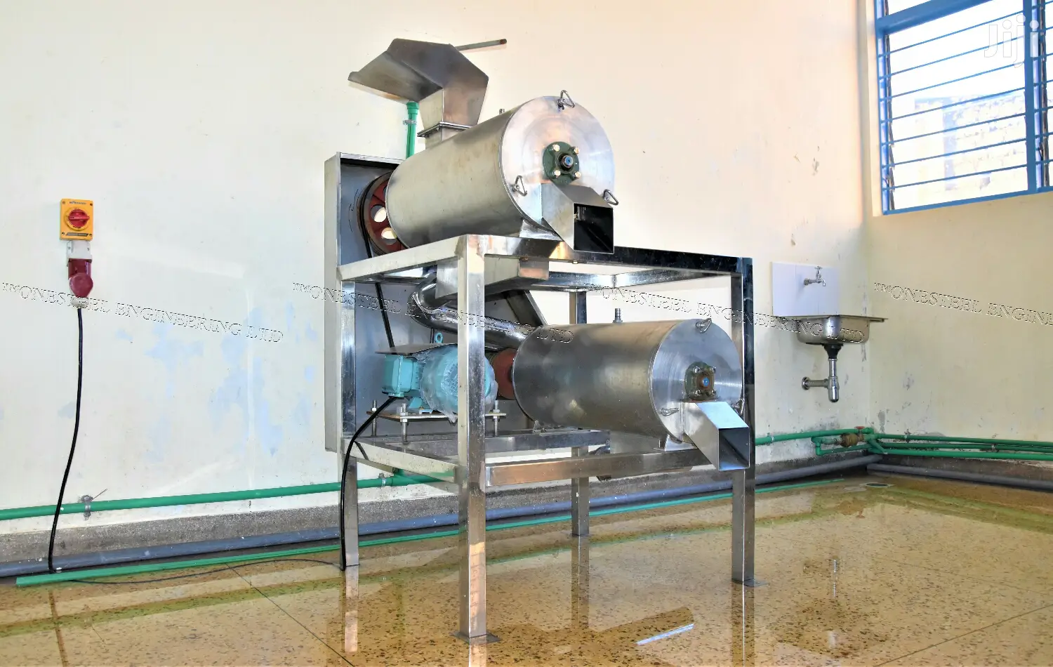 Double Chanel Destoner And Pulper Machine