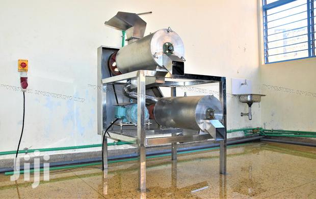 Double Chanel Destoner And Pulper Machine