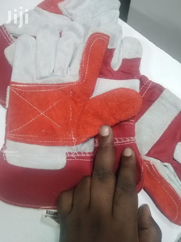 Euro Safety Leather Hand Gloves - thumbnail 2