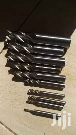 HSS End Mills Set Of Sizes 2-20mm
