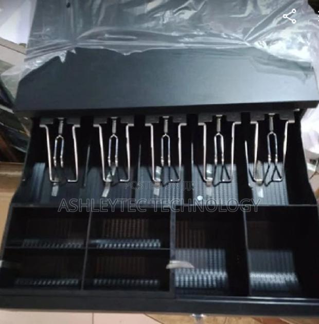 5 Tray Automatic Keylock Heavy Duty Cash Drawer - main view