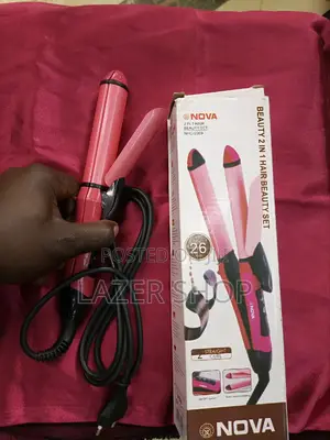2 In 1 Hair Beauty Set/Hair Straightener
