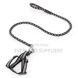 Reflective Dog Leash And Harness