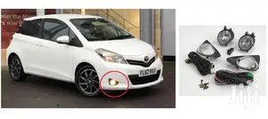 Toyota Vitz/Yaris: Yr2012+ Fog Light Kit With Chrome Covers
