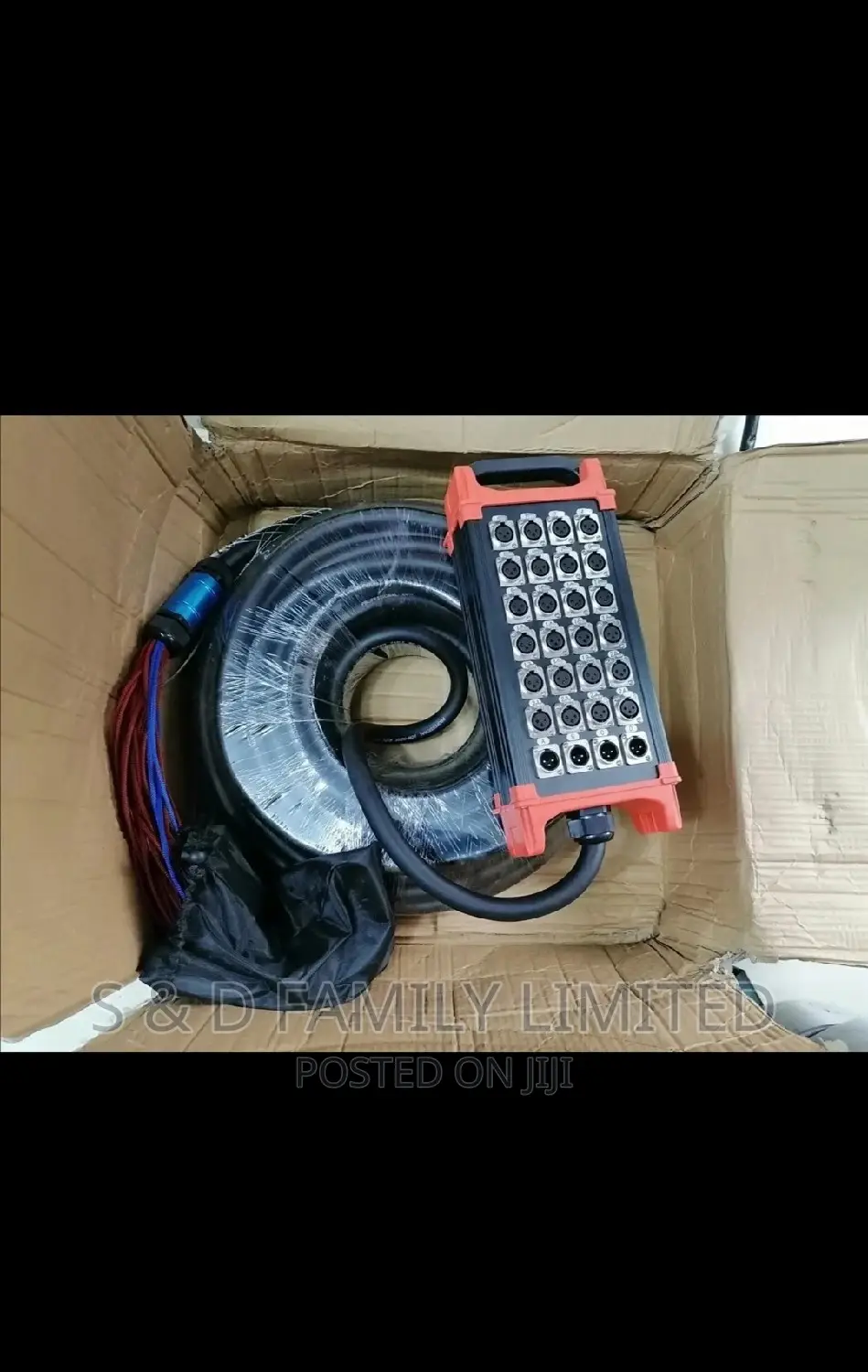 24 Channels 4 Returns Snake Cable