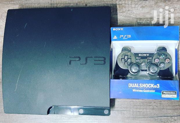 BLACK Slim Playstation 3 - main view