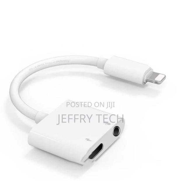 2 in 1 Audio Adapter Charging Earphone Cable for iPhone 7 8