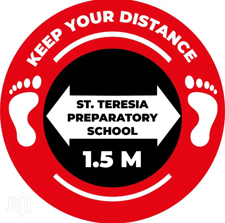 Customise School Floor Stickers