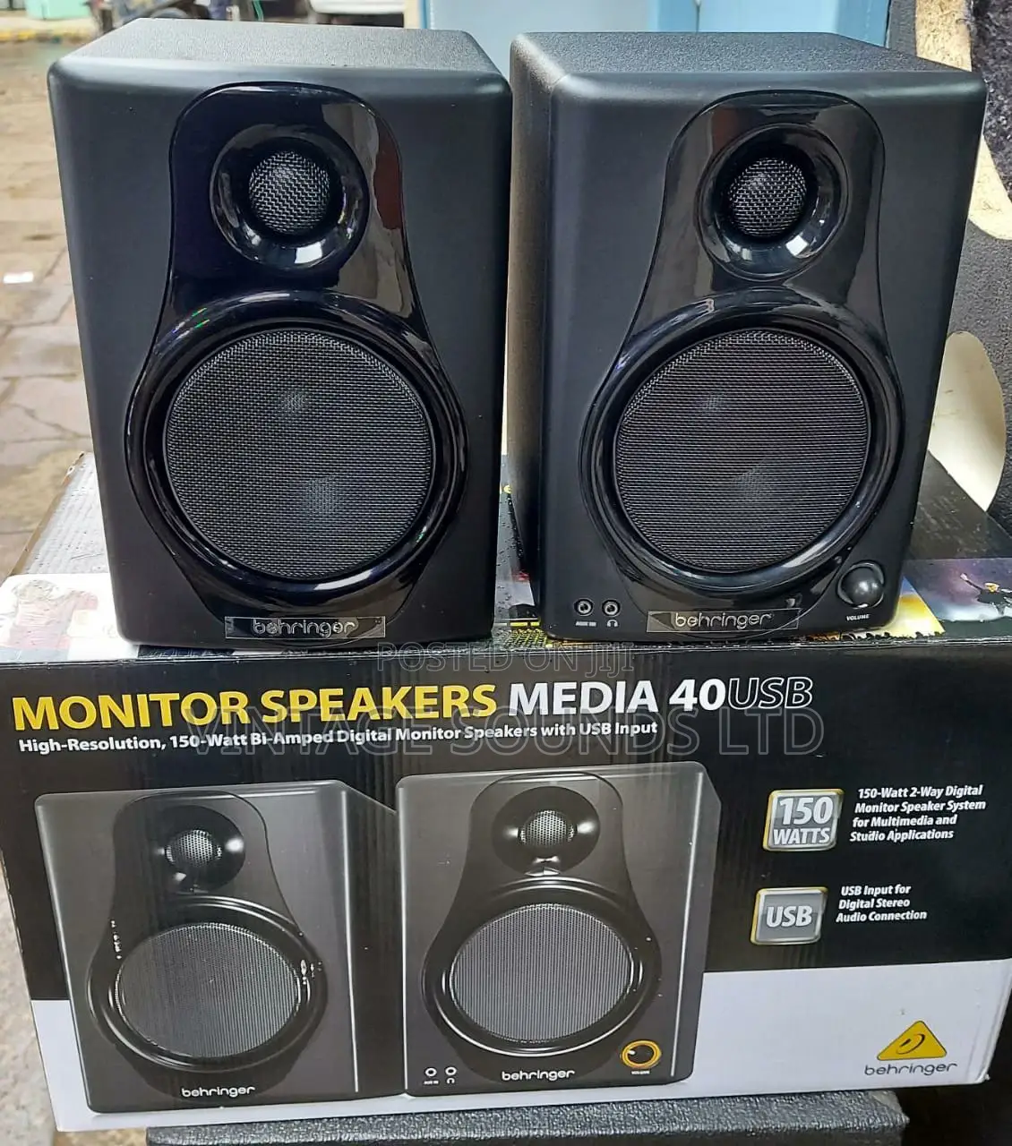Behringer Media 40 USB Studio Monitor ( BLACK)