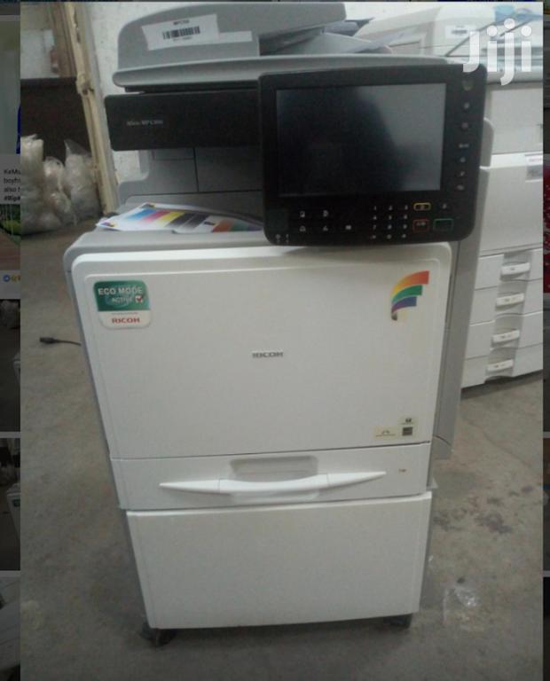Colored Ricoh Aficio Mp C 300 Photocopier Machine