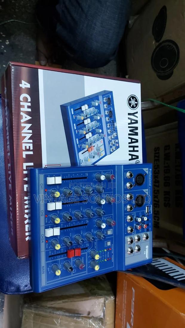 Yamaha 4channel Studio Recording Live Mixer - main view