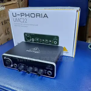 U-Phoria Umc22
Audiophile 2x2 Usb Audio Interface