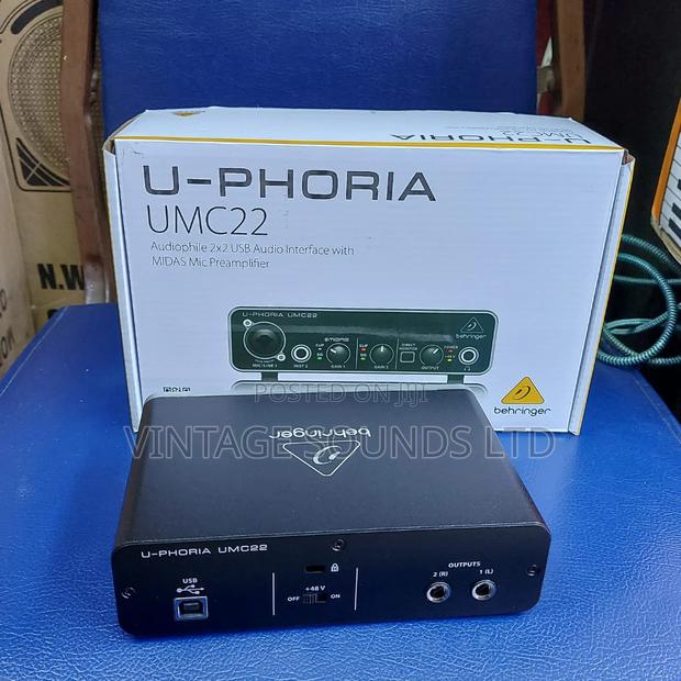 U-Phoria Umc22Audiophile 2x2 Usb Audio Interface - thumbnail 2