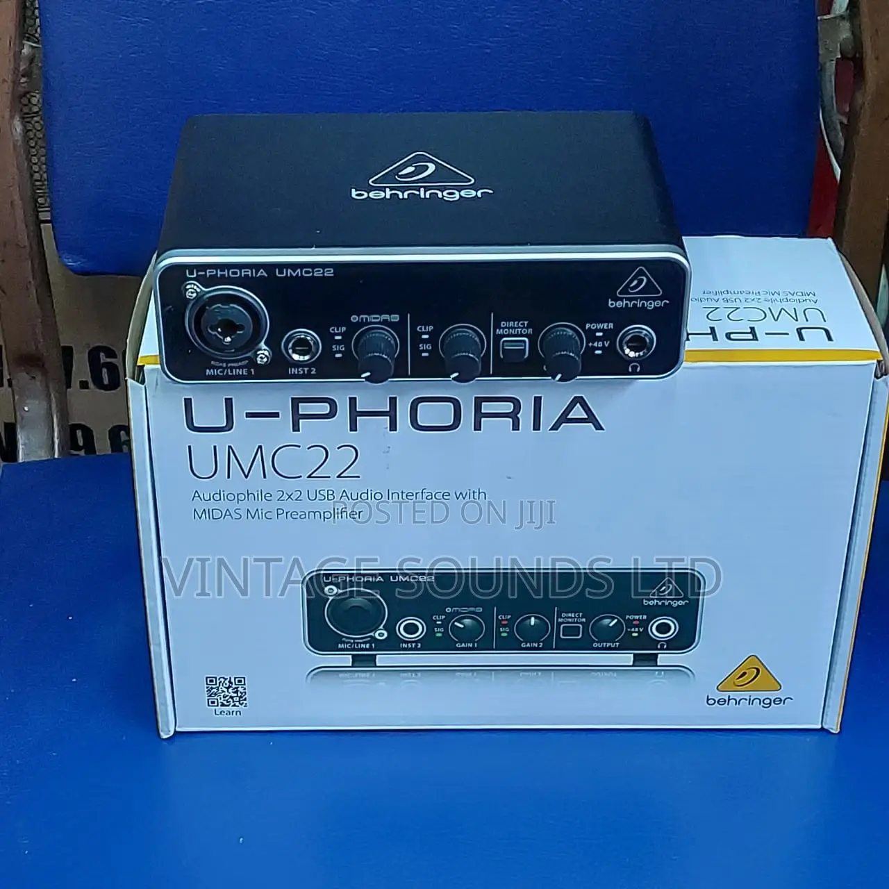 U-Phoria Umc22
Audiophile 2x2 Usb Audio Interface
