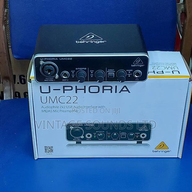 U-Phoria Umc22Audiophile 2x2 Usb Audio Interface - main view