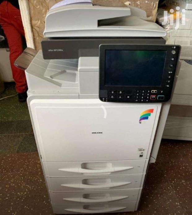 Colored Ricoh Aficio Mp C 300 Photocopier Machine