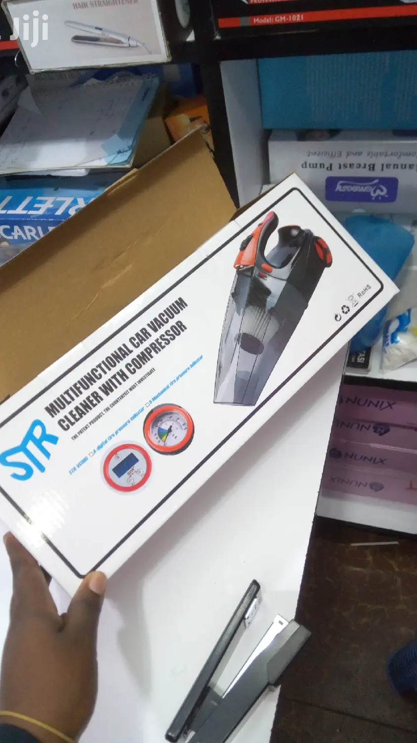 Car Vaccum Cleaner With Compressor