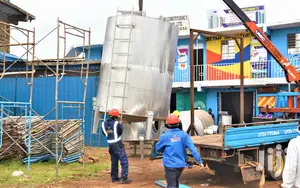 Stainless Steel Holding Tank