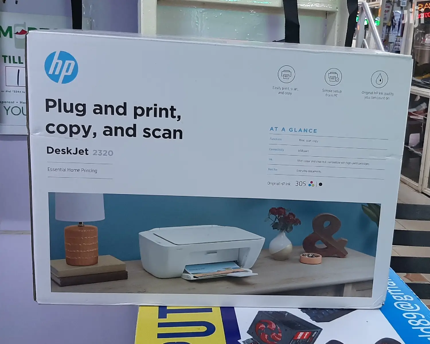 Hp Deskjet 2320 3 in 1 Plug,Print,Copy and Scan.