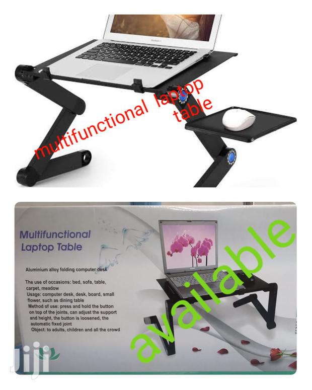 Adjustable Portable Laptop Stand With Fan