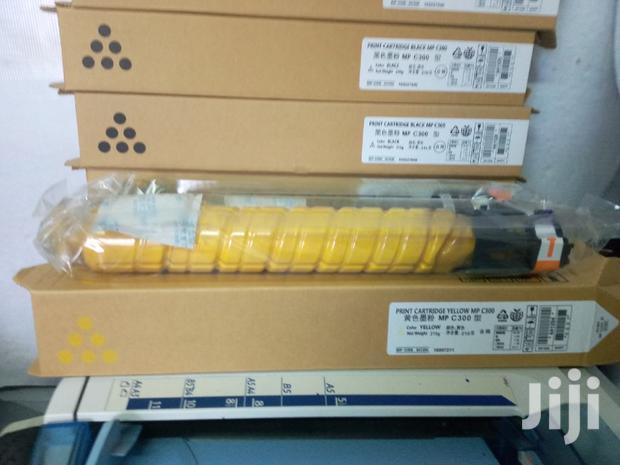Yellow Ricoh Tonner