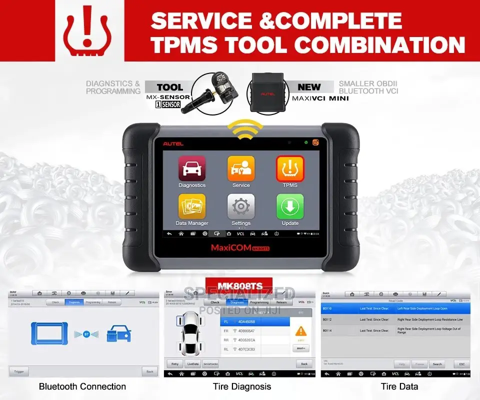 Autel Mk808sts Bluetooth Diagnosis Machine
