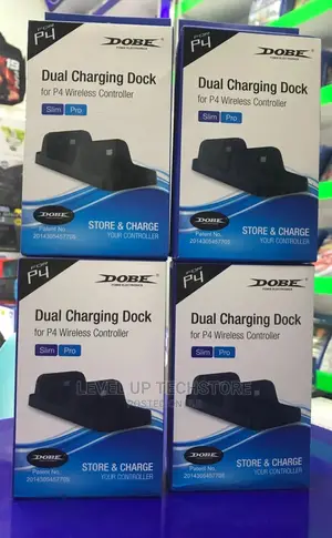 Dobe PS4 Wireless Controller Dual Charge Dock Station - New