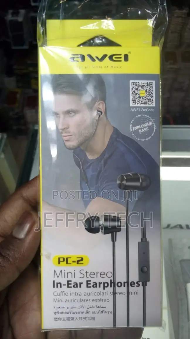 Awei PC-2 Earphones Mini Stereo In-Earphone Best Sound
