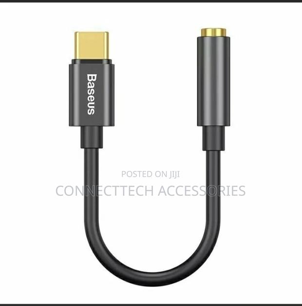 Baseus USB Type C to 3.5mm AUX Headphone Adapter Cable - thumbnail 4