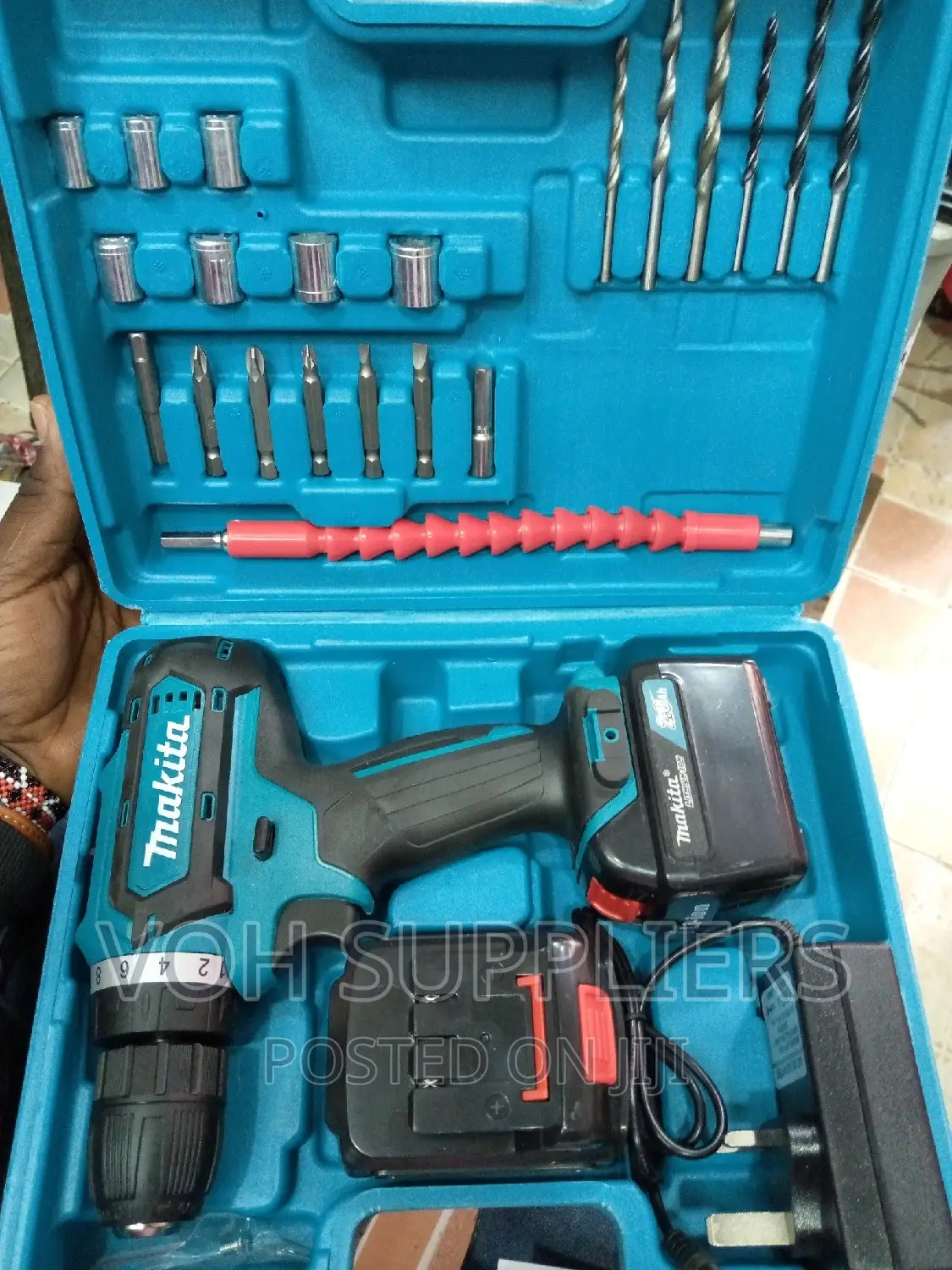 Cordless Drill With Bits