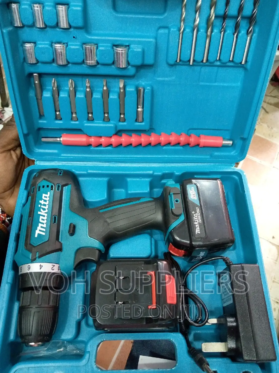 Cordless Drill With Bits