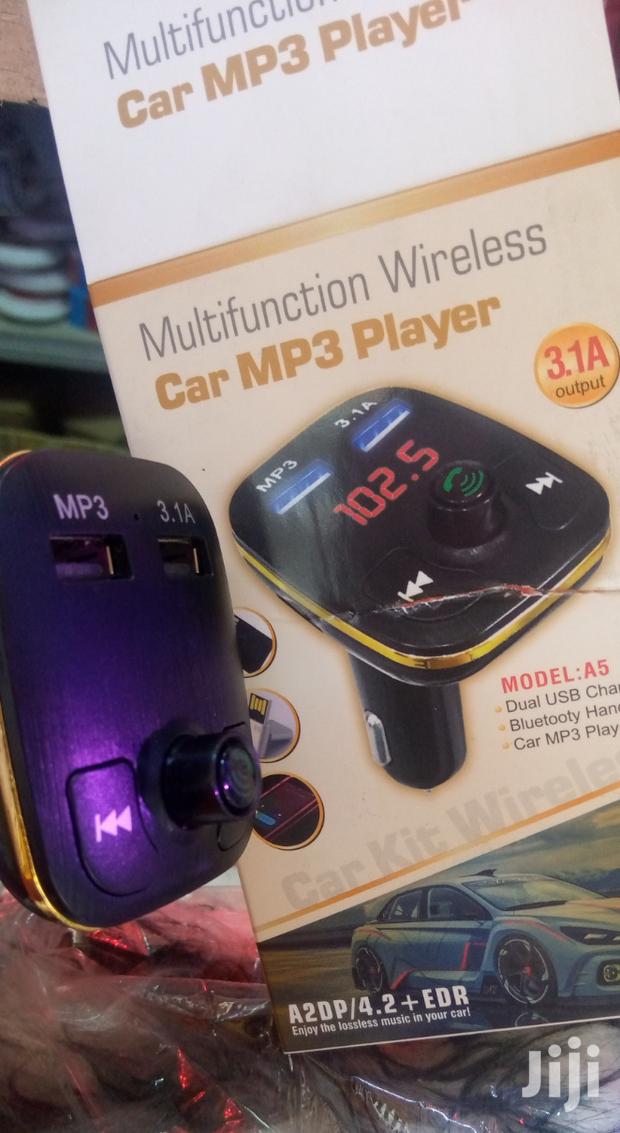 Wireless Car Mp3 Player With Volume Adjustable Knob - thumbnail 2