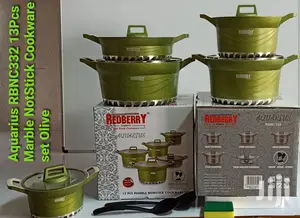 13pcs Aquarius Marble Nonstick Cookware Set