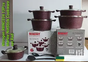 13pcs Nitrogen Mable Nonstick Cookware Sets