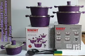 13pcs Nitrogen Mable Nonstick Cookware Sets