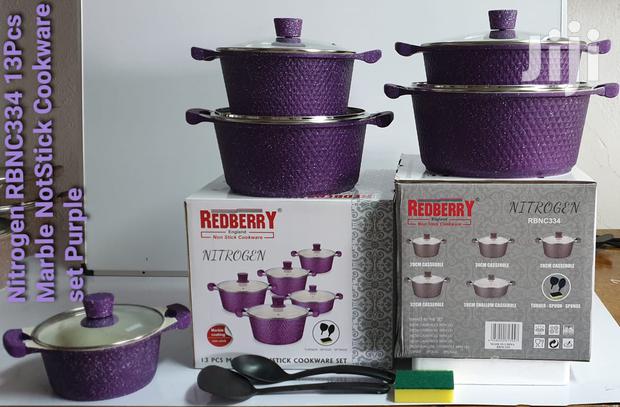 13pcs Nitrogen Mable Nonstick Cookware Sets - main view