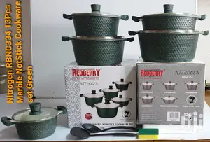13pcs Nitrogen Mable Nonstick Cookware Sets