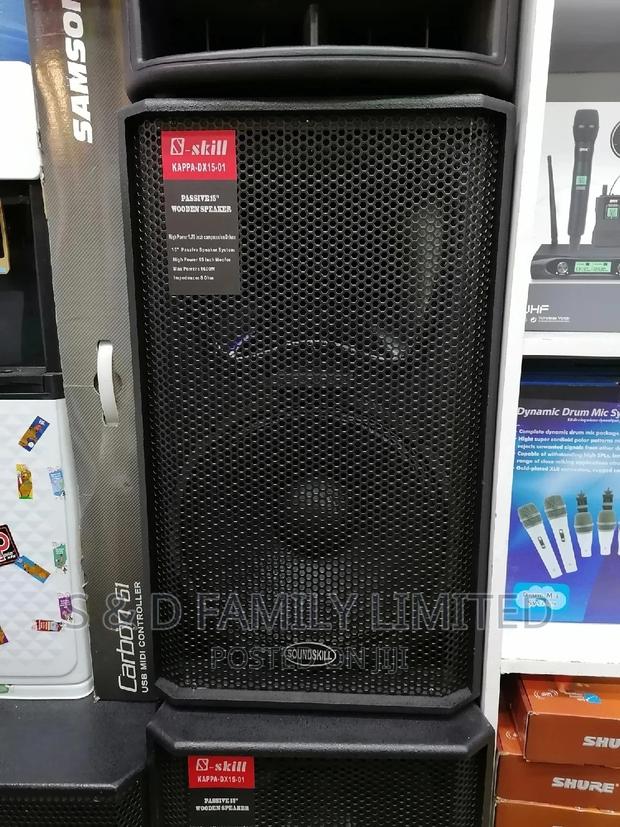 Soundskill 15 Inch Complete Wooden Speaker - main view
