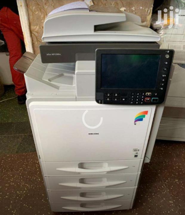 Colored Ricoh Aficio Mp C 300 Photocopier Machine