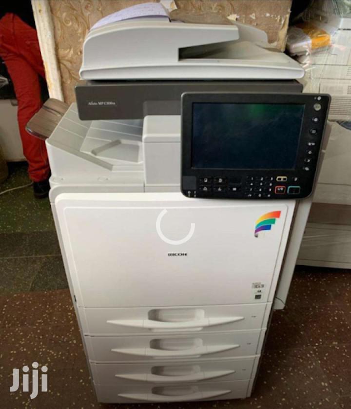Colored Ricoh Aficio Mp C 300 Photocopier Machine