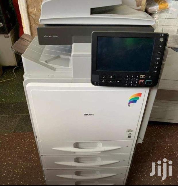 Colored Ricoh Aficio Mp C 300 Photocopier Machine