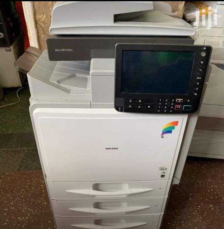 Colored Ricoh Aficio Mp C 300 Photocopier Machine