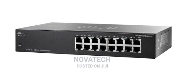 Cisco Sf100-16 16 Port Switch – Unmanaged
