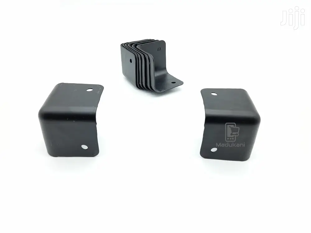 8PCS 2-Inch Rounded Metal Speaker Cabinet Corner Protectors